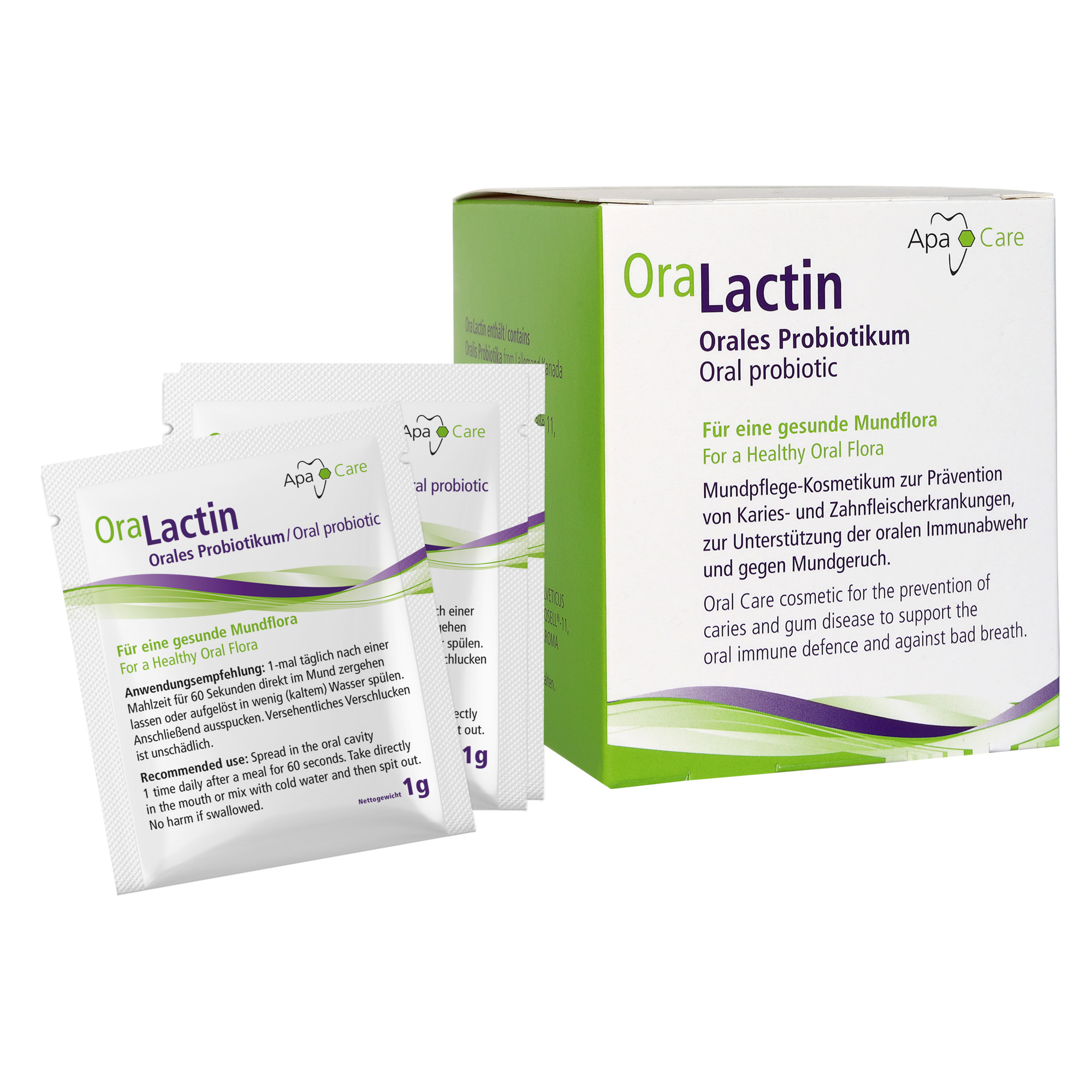 Probiótico oral. Bolsitas