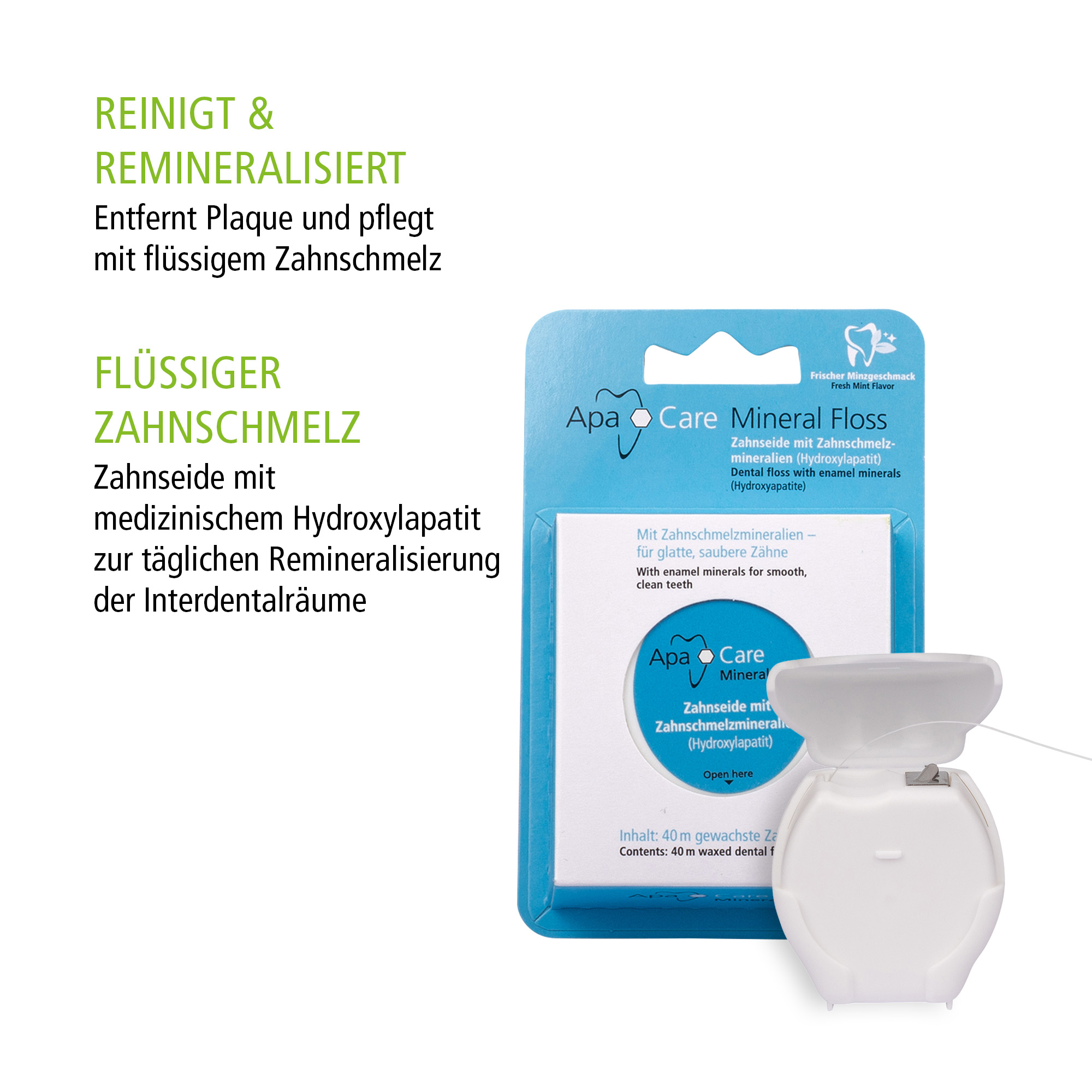 Hilo dental Mineral Floss, 1 unidad