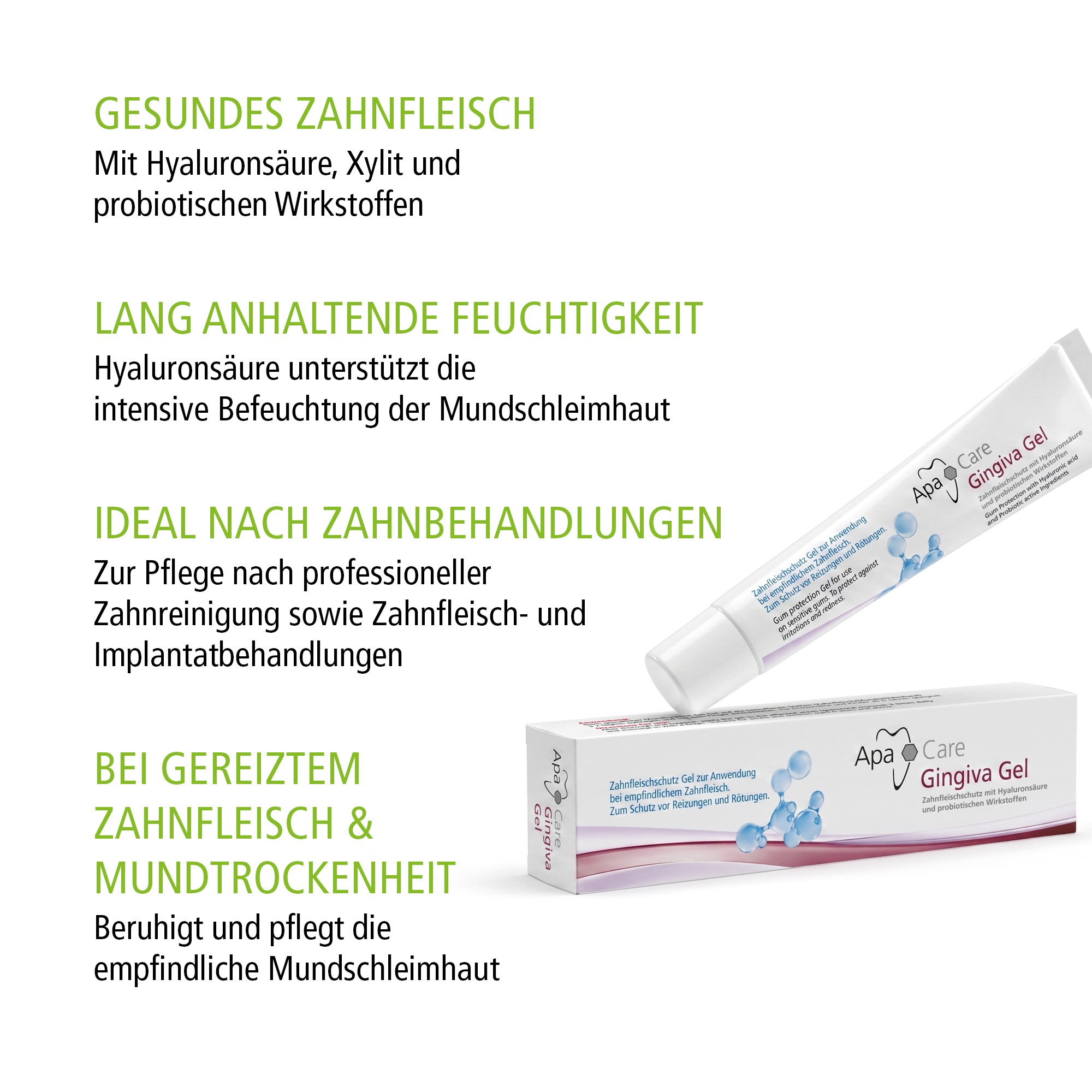 Gel para las encías